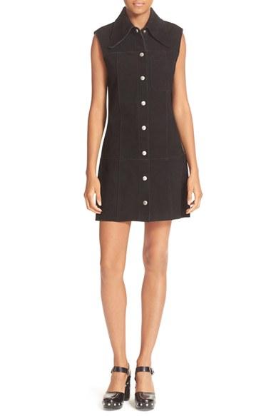 Women's Mcq Alexander Mcqueen Marianne Suede Dress
