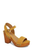Women's Lucky Brand Trisa Platform Sandal M - Red