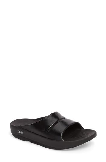 Women's Oofos Ooahh Luxe Sport Slide Sandal