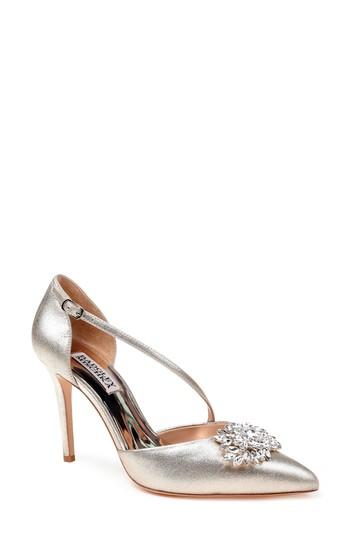 Women's Badgley Mischka Palma Pump M - Metallic