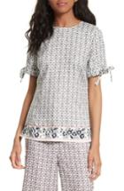 Women's Ted Baker London Laylei Boxy Tie Sleeve Tee