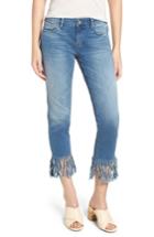 Women's Mavi Jeans Kerry Fringe Hem Ankle Jeans