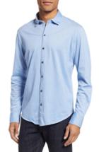 Men's Zachary Prell Raphael Fit Sport Shirt, Size Small - Blue