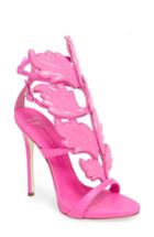 Women's Giuseppe Zanotti 'cruel' Wing Sandal .5 M - Pink