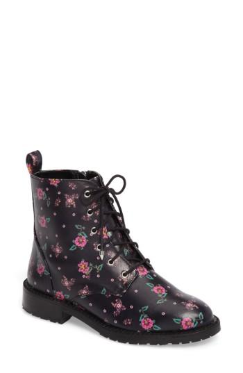 Women's Rebecca Minkoff Gerry Lace-up Boot .5 M - Black