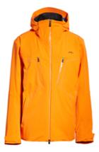 Men's Kjus Macun Waterproof Ski Jacket Eu - Orange