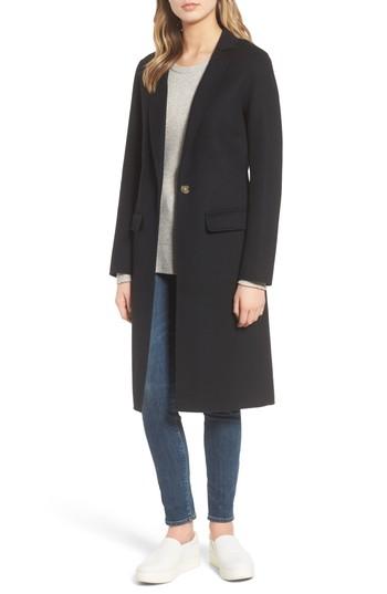 Women's Mackage Double-face Wool Coat - Black