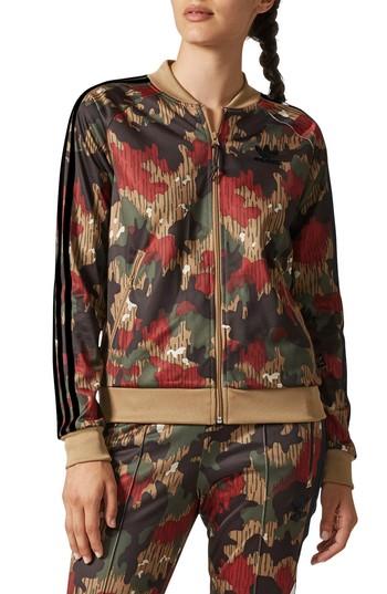 Women's Adidas Originals Pharrell Williams Hu Hiking Jacket - Green