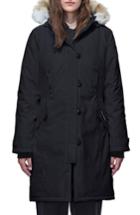 Petite Women's Canada Goose Kensington Fusion Fit Down Parka With Genuine Coyote Fur Trim P (0p) - Blue