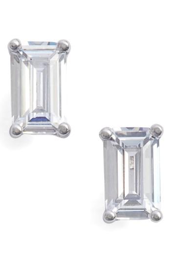Women's Nordstrom Emerald Cut 0.50ct Tw Cubic Zirconia Stud Earrings