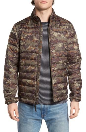 Men's Woolrich John Rich & Bros Camou Sundance Down Jacket