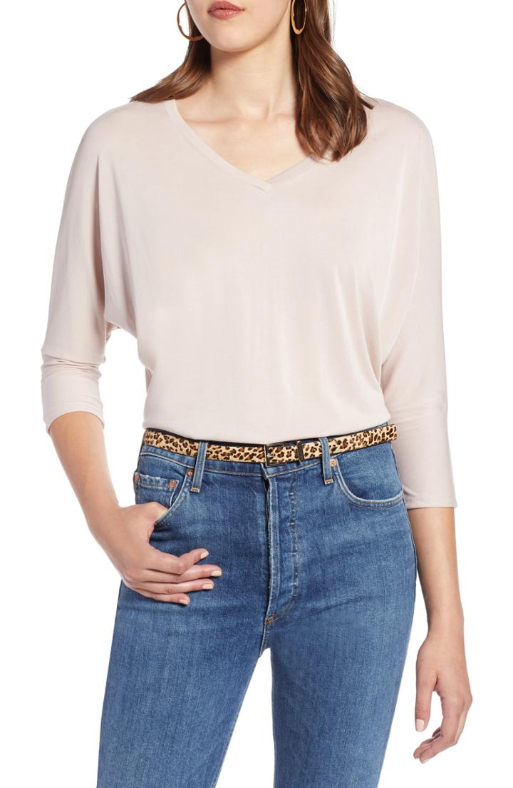 Women's Splendid Ribbed Mock Neck Crop Top, Size - Red
