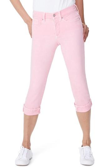 Women's Nydj Marilyn Crop Jeans - Pink