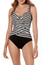 Women's Miraclesuit Gilt Trip Escape One-piece Swimsuit - Black