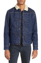 Men's Levi's Made & Crafted(tm) Faux Shearling Lined Denim Jacket