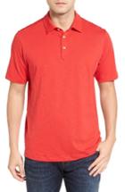 Men's Tommy Bahama 'portside Player Spectator' Pima Cotton Polo, Size Small - Red