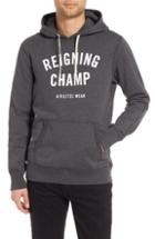 Men's Reigning Champ Gym Logo Hooded Sweatshirt - Grey