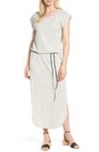 Women's Bobeau Knit Tee Dress - Grey