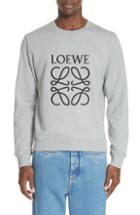 Men's Loewe Embroidered Anagram Logo Sweatshirt