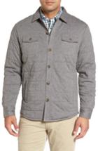 Men's Peter Millar Crown Soft Quilted Jacket, Size - Grey