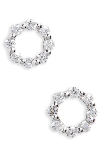 Women's Bony Levy Simple Obsessions Diamond Stud Earrings (nordstrom Exclusive)