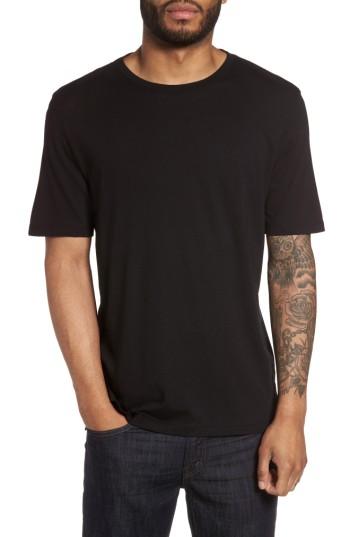 Men's Vince Clean Jersey Crewneck T-shirt - Black