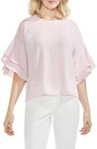 Women's Vince Camuto Drop Shoulder Ruffle Sleeve Blouse - Pink