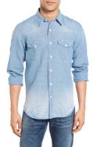 Men's Culturata Washed Linen & Cotton Sport Shirt