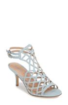 Women's Charles By Charles David Nadya Laser Cut Cage Sandal M - Blue
