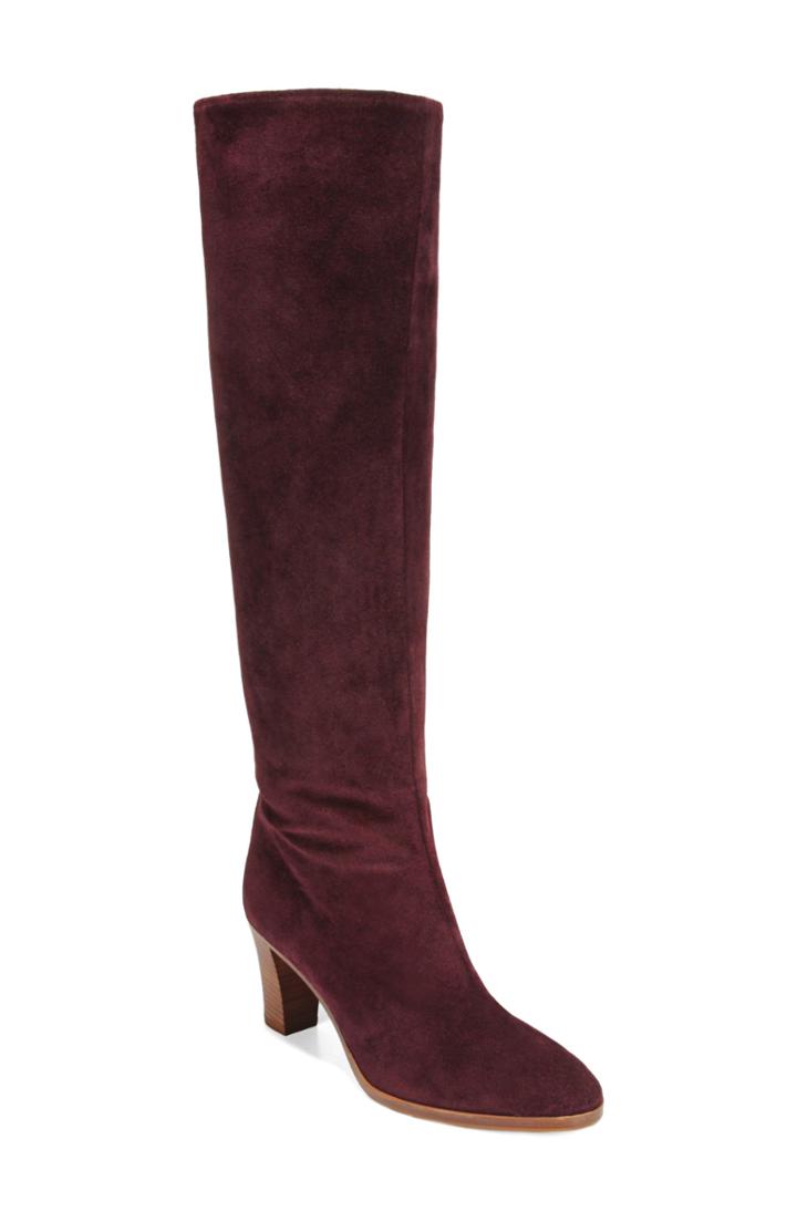 Women's Vince Casper Knee High Pull-on Boot M - Red