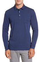 Men's Peter Millar Mountainside Long-sleeve Pocket Polo