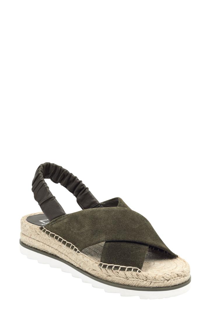 Women's Marc Fisher D Pella Sandal, Size 8 M - Green