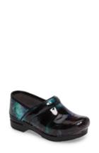 Women's Dansko 'pro Xp' Patent Leather Clog .5-7us / 37eu M - Black