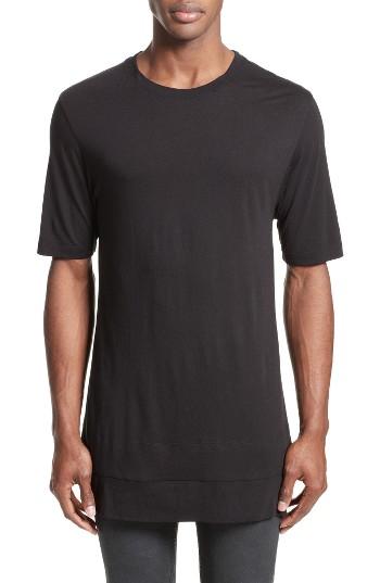Men's Helmut Lang Cut Hem T-shirt