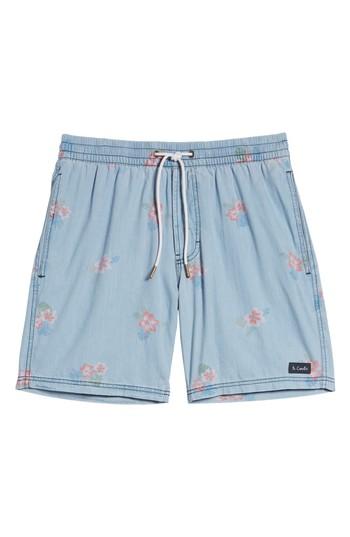 Men's Barney Cools Poolside Swim Trunks - Blue