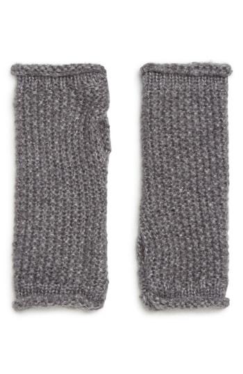 Women's Rebecca Minkoff Simple Solid Arm Warmers, Size - Grey