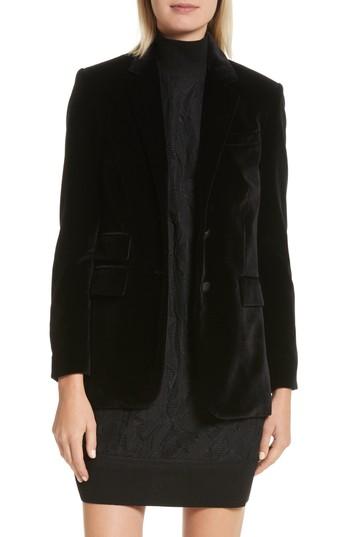 Women's Rag & Bone Rona Velvet Blazer