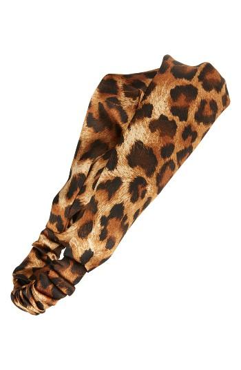 Cara 'jungle' Head Wrap, Size - Brown