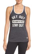 Women's The North Face 'play Hard' Graphic Tank - Black