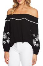 Women's Cece Off The Shoulder Embroidered Blouse