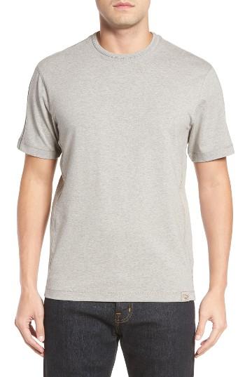 Men's Thaddeus Steve Stretch Jersey T-shirt - Grey