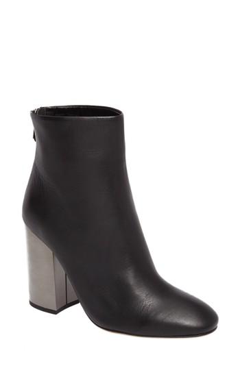 Women's Tony Bianco Aseki Block Heel Bootie .5 M - Black