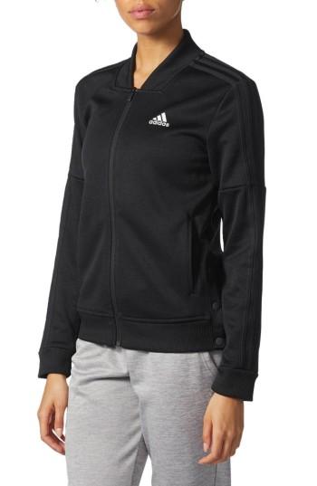 Women's Adidas Tricot Track Jacket - Black