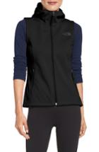Women's The North Face Canyonwall Hardface Fleece Vest - Black