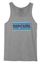 Men's Rip Curl Overtime Mock Twist Tank - Grey