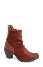 Women's Fly London Hota Slouch Bootie -8.5us / 39eu - Red