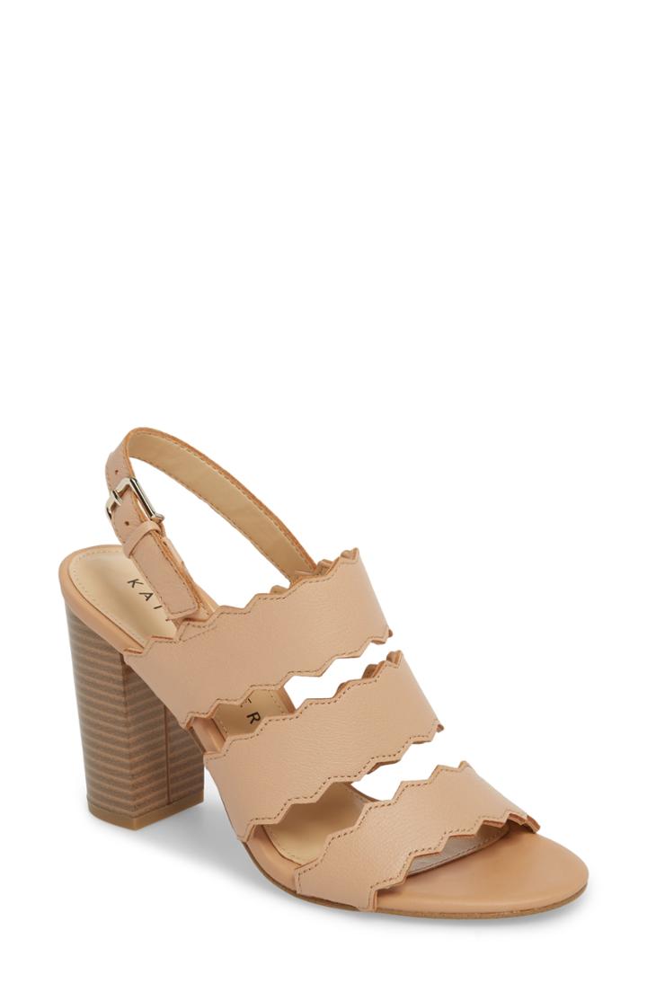 Women's Katy Perry Open Toe Sandal .5 M - Beige