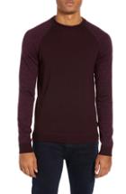 Men's Ted Baker London Cornfed Slim Fit Sweater (s) - Red