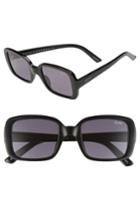 Women's #quayxkylie '20s 54mm Square Sunglasses - Black/ Smoke