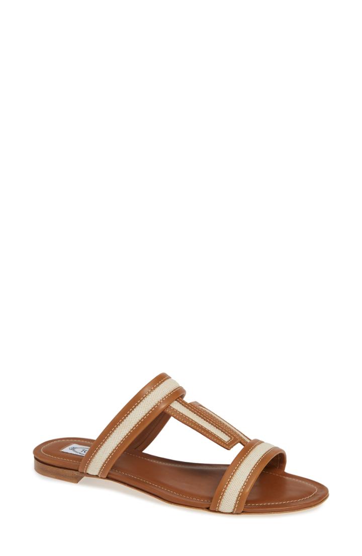 Women's Tod's Double T Slide Sandal